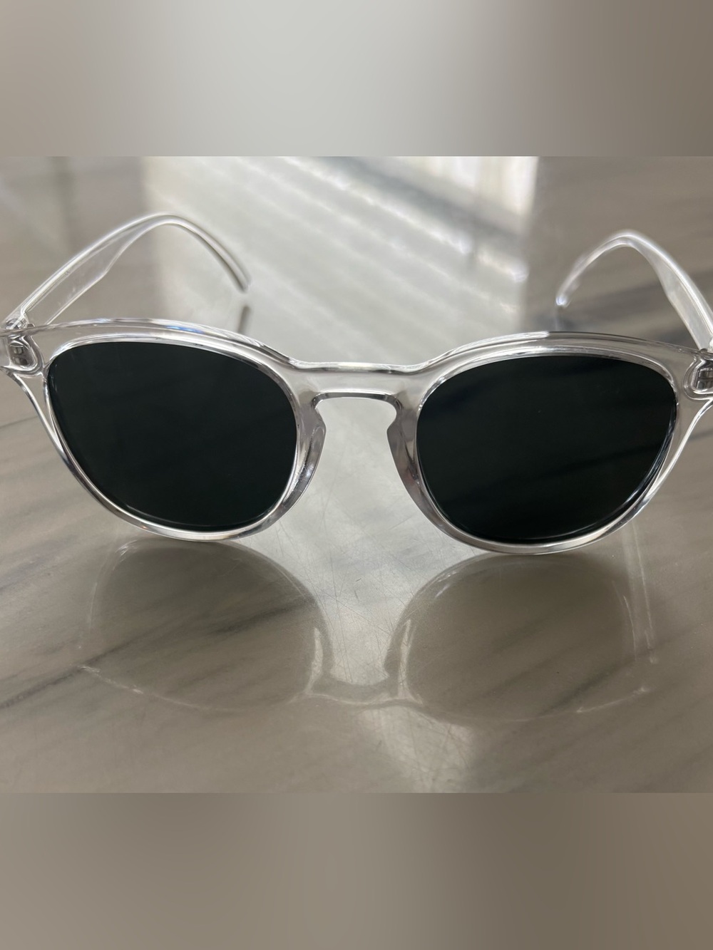 Sunski Yuba Clear Forest sunglasses